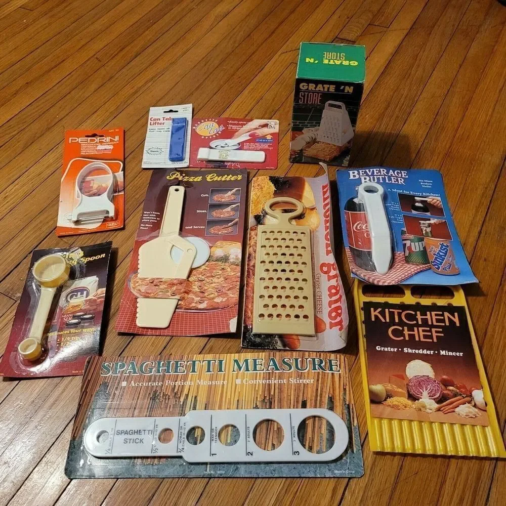 Vintage Bundle Kitchen Utensils 10 Total